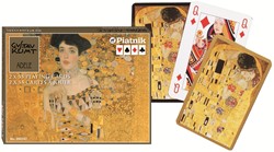 Piatnik Gustav Klimt Adele Playing Cards - Double Deck