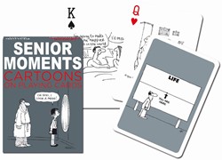 Piatnik Senior Moments Cartoons Playing Cards - Single Deck