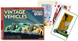 Piatnik Vintage Vehicles Playing Cards - Double Decker