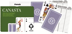 Piatnik Canasta Set with Instructions and Scorepad