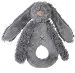 Happy Horse rattle Bunny Richie dark grey - baby gift