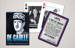 Piatnik De Gaulle Playing Cards - Single Decker