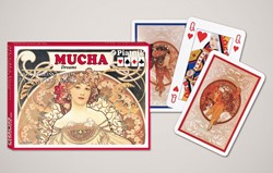 Piatnik Mucha - Dreams Playing Cards - Double Decker