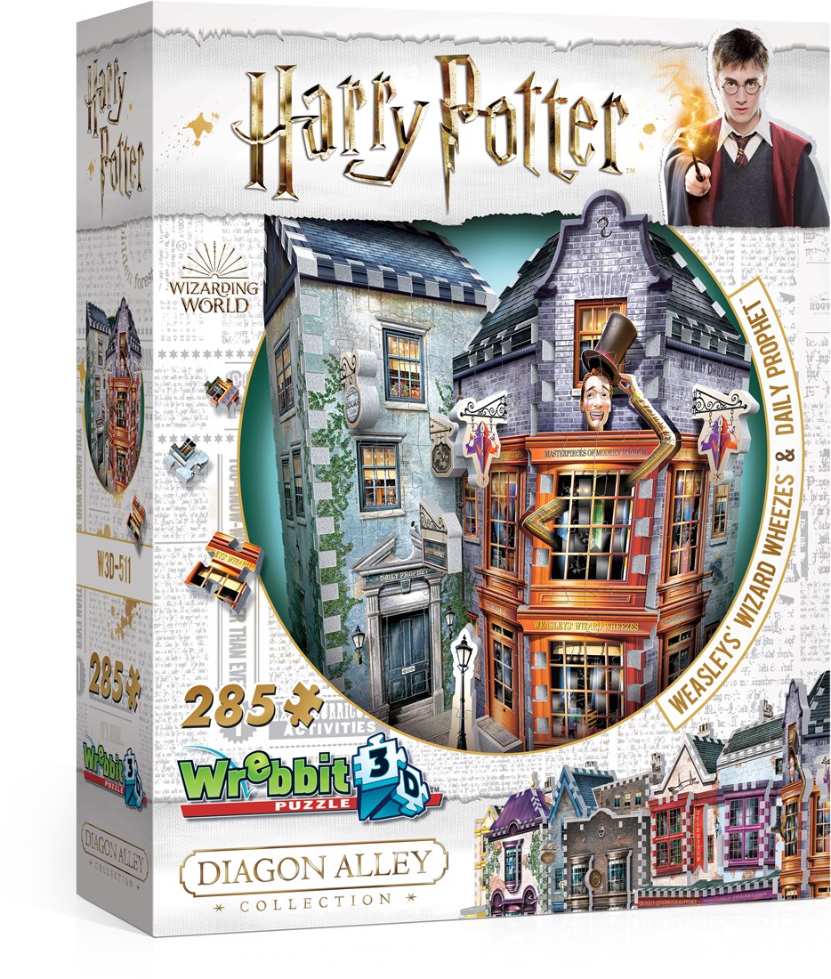 Wrebbit Wrebbit 3D puzzle Harry Potter Weasley Wizard Wheezes (285)