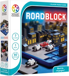 Smart Games RoadBlock - Puzzle Game with 80 Challenges for Kids and Adults