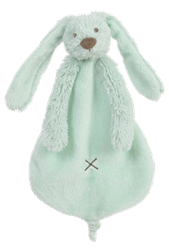 Happy Horse cuddle cloth Bunny Richie ocean blue - Lagoon green - Baby gift