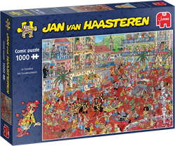 Jumbo Puzzle Jan van Haasteren La Tomatina - 1000 pieces
