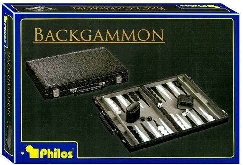 Philos Backgammon Suitcase Artificial leather medium