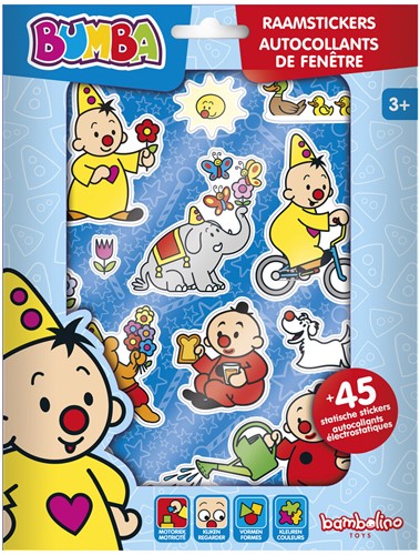 Bambolino Toys Bumba Window Stickers