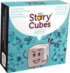 Asmodee dice game Rory's Story Cubes Actions - creative storytelling fun