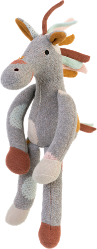 Happy Horse Knitted Cuddly Horse - 30 cm - Organic Cotton Toy