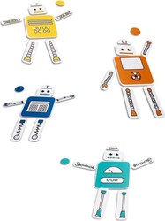BS Toys Robot Friends educational game - build colorful robots