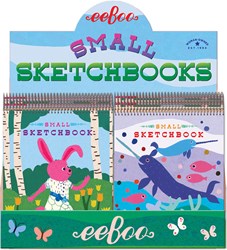 eeBoo Assortment Small Sketchbooks - Animals (24 pieces)