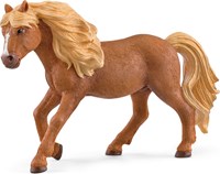 Schleich Horse Club Iceland Pony Stallion toy horse brown