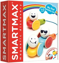 Smartmax magnetic toys - My First Wobbly Cars construction set