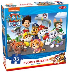 Tactic Paw Patrol Floor Puzzle - 35 Pieces for Kids, Large Jigsaw
