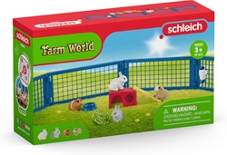 Schleich Farm World - Rabbit and guinea pig hut 42500
