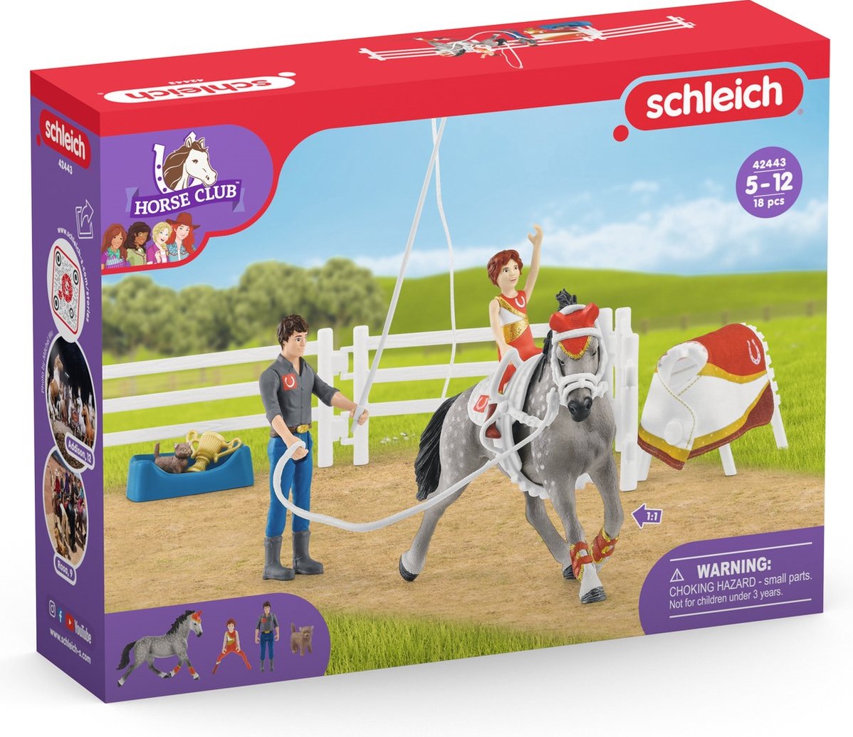 Schleich Horse Club Horse Club Mia's vaulting set 42443