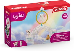 Schleich Bayala - Winged Baby Lion Training - Fantasy Play Figure Set