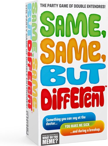 DGTL Detox party game Same but different hilarious card game adults