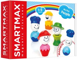 SmartMax magnetic toy My First People building set for children