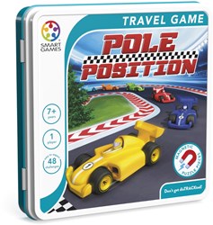 Smart Games Pole Position magnetic travel game - 48 challenges - puzzle game