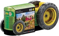 Eurographics puzzle vintage tractor - 550 pieces - metal tin