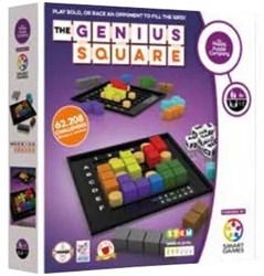Smart Games puzzle game Genius Square - educational brain teaser for kids