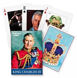 Piatnik King Charles III Speelkaarten - Single