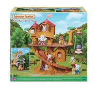 Sylvanian Families tree house adventurous playset - with slide