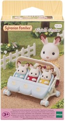 Sylvanian Families pram triplets