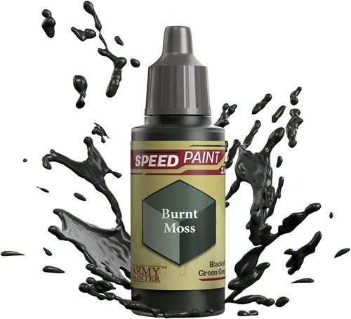 The Army Painter acrylic paint Speedpaint Burnt Moss 18ml for miniatures