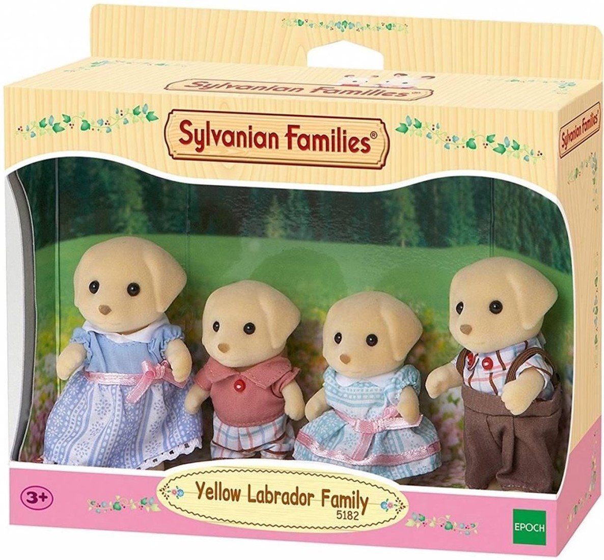 Sylvanian Families Yellow Labrador Family