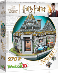 Wrebbit Wrebbit 3D Puzzle - Harry Potter Hagrid's Hut (270)