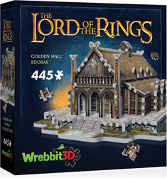 Wrebbit Wrebbit 3D puzzle - Lord of the Rings Edoras-Golden Hall (460)