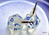 Chessex earrings Borealis Icicle Mini-Poly jewelry accessory