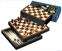 Philos Reis Chess/Checkers/Backgammon Cassette Field 22 mm, King height 42 mm Magnetic