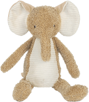 Happy Horse cuddly toy elephant Elin 34cm - brown - sustainable recycled plush