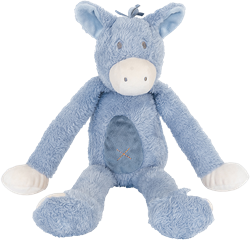 Happy Horse cuddly donkey Denzell 40cm blue - soft plush toy