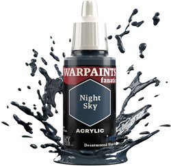The Army Painter acrylic paint blue Warpaints Fanatic Night Sky 18ml