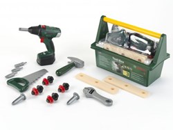 Klein Bosch toy toolbox - Includes cordless screwdriver and accessories