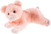 Heunec plush pig Bottle 2 Buddy lying 22cm sustainable toy-2