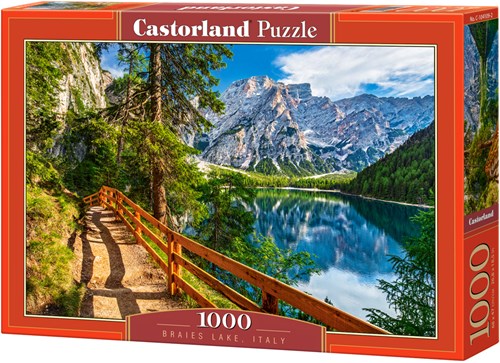 Castorland puzzle Braies Lake Italy - 1000 pieces - Jigsaw Puzzle-2