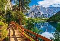 Castorland puzzle Braies Lake Italy - 1000 pieces - Jigsaw Puzzle