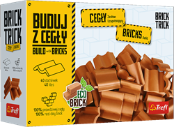 Brick Trick building blocks toy - 40 cardboard tiles - educational