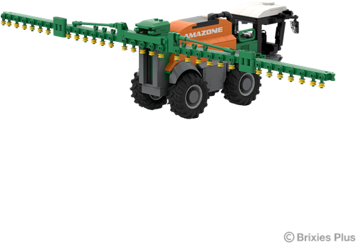 Brixies building set Amazon Pantera - 606 bricks - creative toy