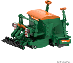 Brixies building set Amazone Seeder Cataya - 239 construction bricks