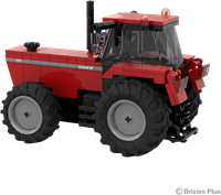 Brixies building set Case IH 1455 tractor - 221 bricks - creative fun