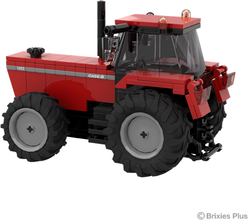 Brixies building set Case IH 1455 tractor - 221 bricks - creative fun