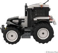 Brixies building set tractor Valtra T255 white - 262 bricks toy